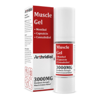 ERTH Arthridiol - 3000mg 30mL Muscle Gel