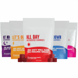 MCRO EDIBLES - 10ct Pouch Prefilled Counter Display - 36pc Display