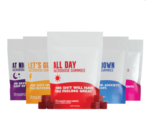 MCRO EDIBLES - 10ct Pouch Prefilled Counter Display - 36pc Display