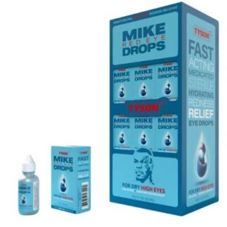 Tyson 2.0 Mike Red Eye Drops Display - 30ct - 15mL