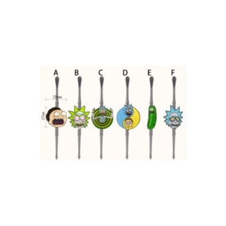 Non branded - Dab Tool- 10-Pack DB14 Assorted Cartoon Character Dabbers
