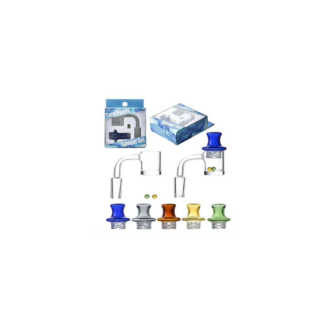 Non branded - Banger QB13 90° Flat Top Bucket Banger 14mm Male Slurper Set