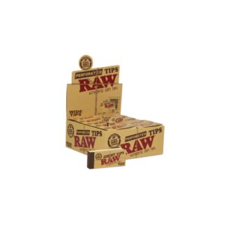Raw* - DSPLY 50pc- Rolling Tips- 50-Pack