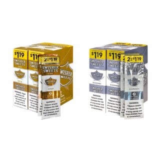 Swisher Sweets - DSPLY 15pc- Cigar- 2-Pack Classic
