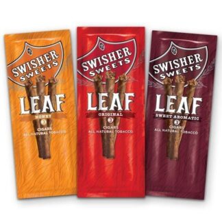 Swisher Sweets - DSPLY 10pc- Cigar- 3-Pack Leaf