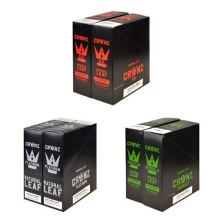 Crwnz - DSPLY 30pc- Cigar- 2-Pack Natural Leaf