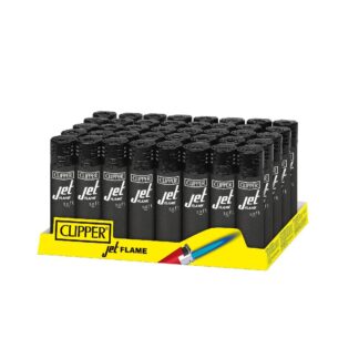 Clipper - DSPLY 48pc- Lighter CMKJ11 Jet Flame Soft Touch