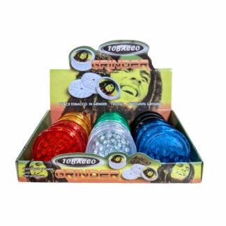 Non branded - DISPLY 12pc- Grinder- Plastic GR50 - Medium