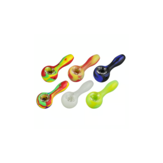 Non branded - Hand Pipe- 5-Pack SHP10 Silicone Spoon Hand Pipe