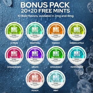 MintMates - DSPLY 5pc- Nic Mints- 40ct Can- SAS