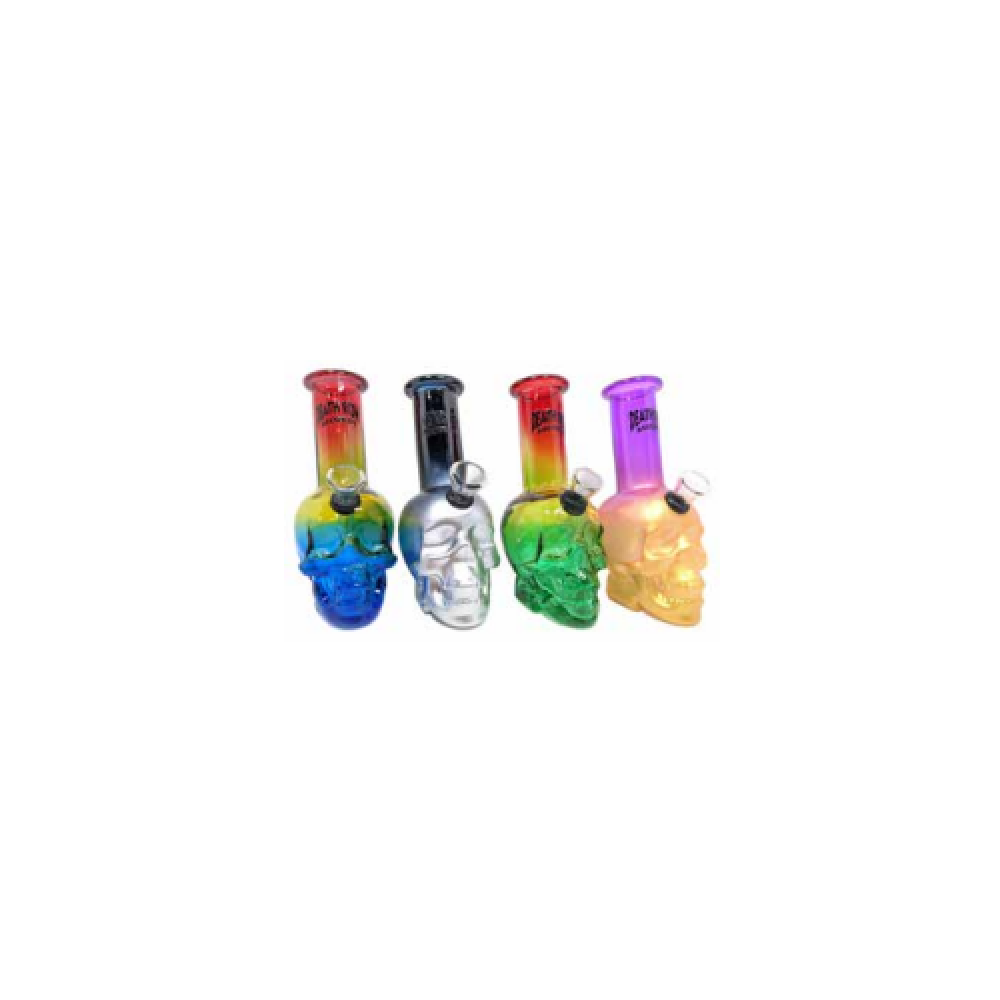 Death Row Records (Water Pipe) DRWPSK03 6" Skull Head Bubbler