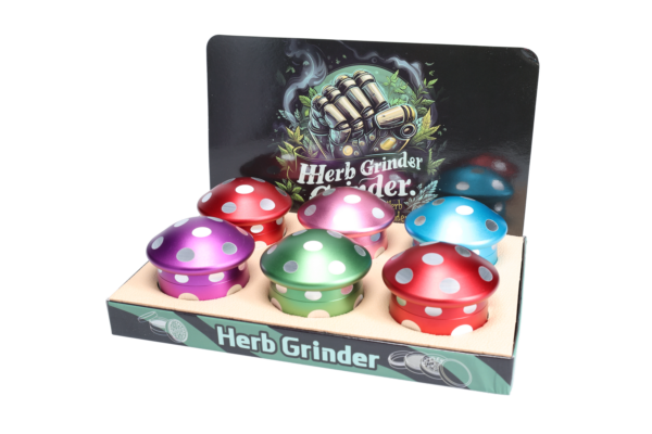 Non branded (DISPLY 6pc)(Grinder)(Metal) GR10