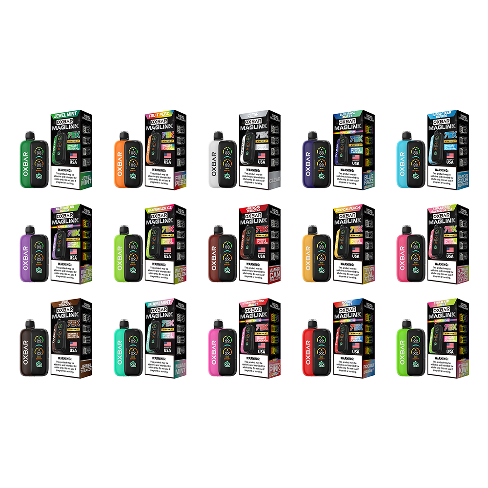 Oxbar Maglink Starter Kit (Dispo) (75000Puff)(30mL) Nixodine - MOQ 5