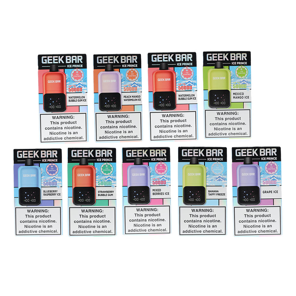 Geek Bar Ice Prince (Dispo) (50000Puff)(30mL) - MOQ 5