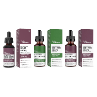 ERTH (CBD)(Tincture)(3000mg 30mL) Full Spectrum CBD + THC Relief Drops