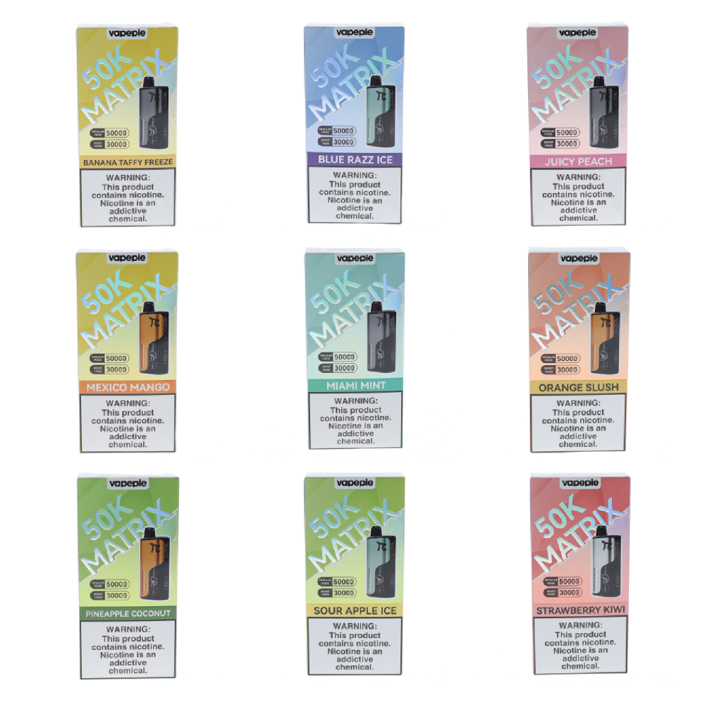 Vapepie Matrix (Dispo)(50000Puff)(25mL)
