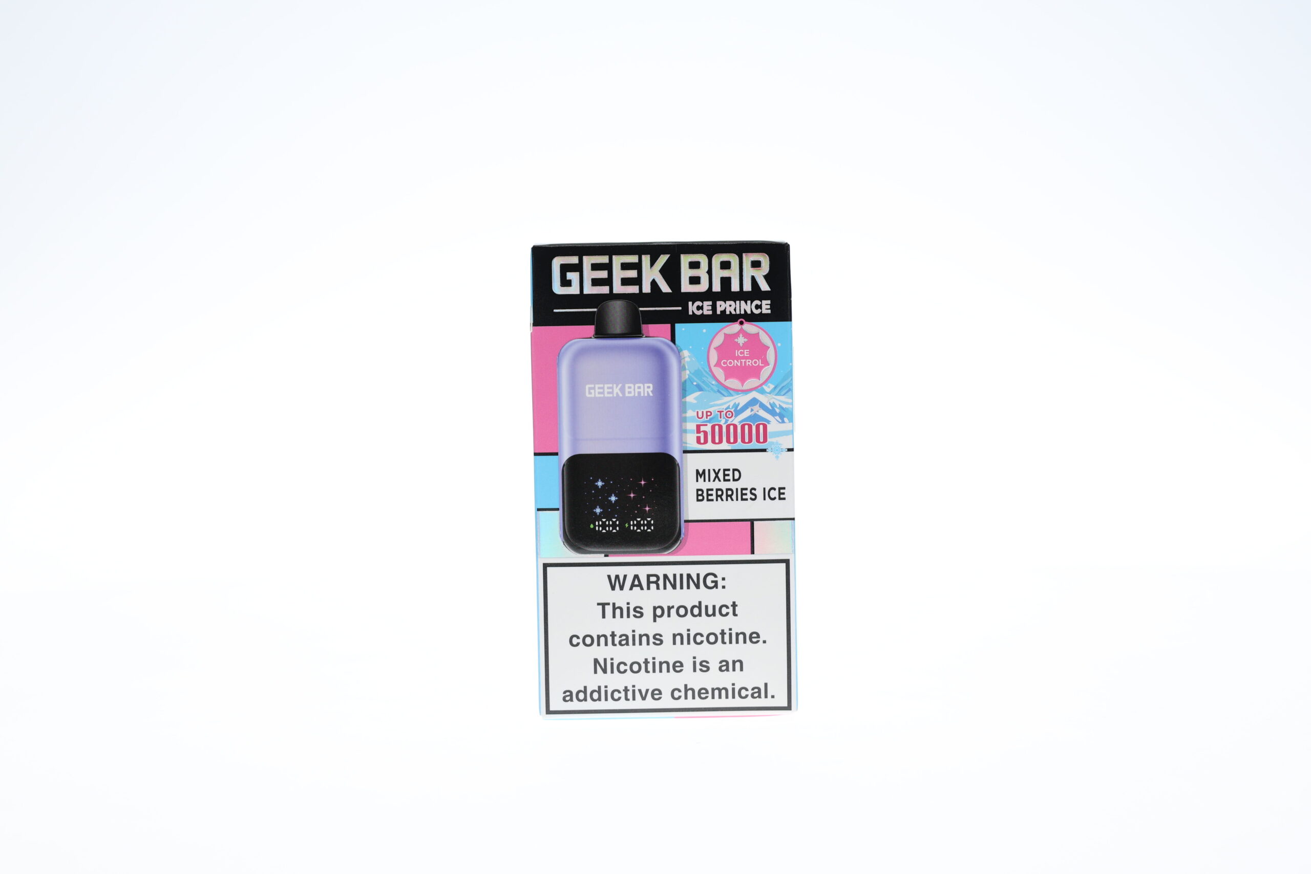 Geek Bar Ice Prince (Dispo) (50000Puff)(30mL) - MOQ 5 - Image 4