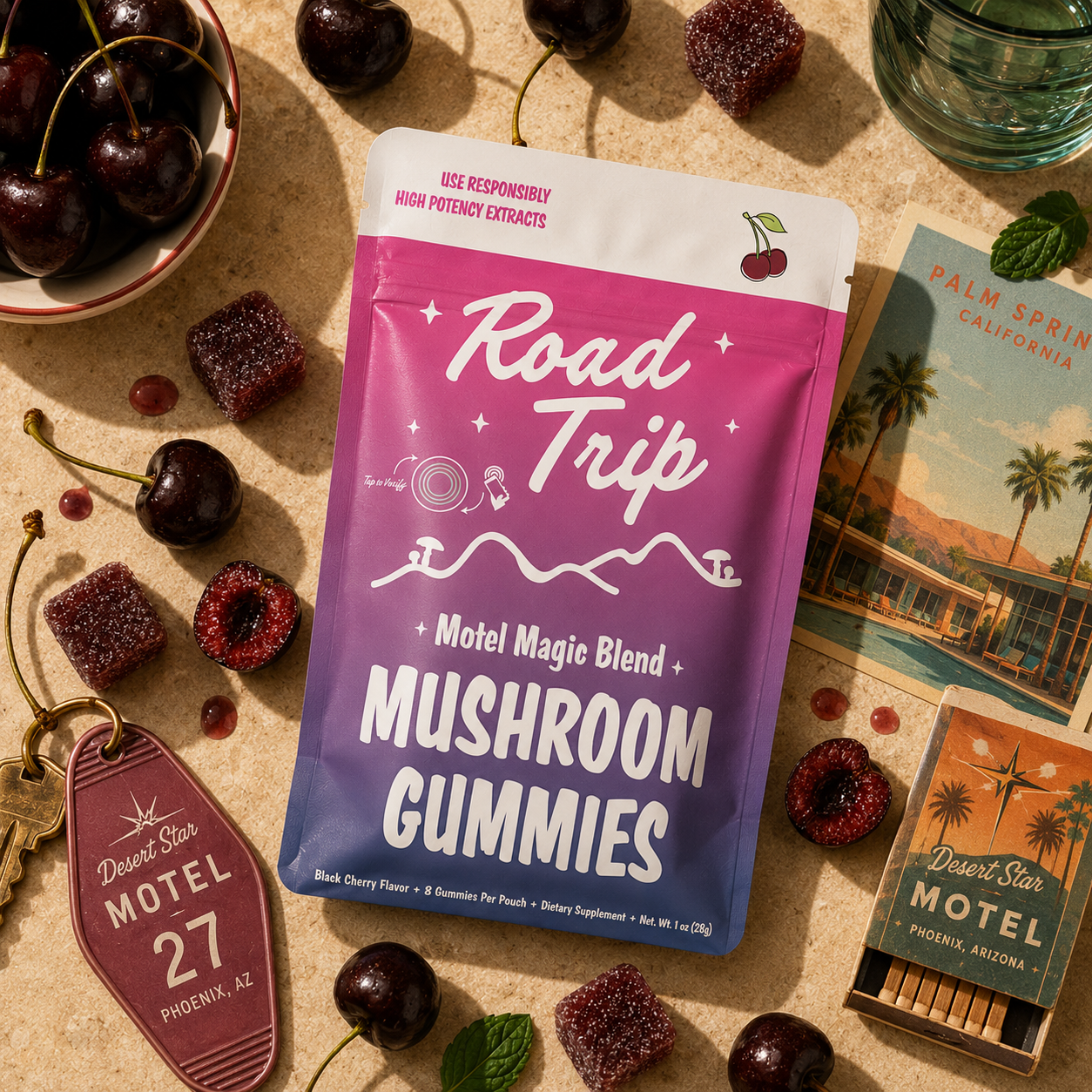 Road Trip (Shroom) (Gummies) (8ct Pouch)