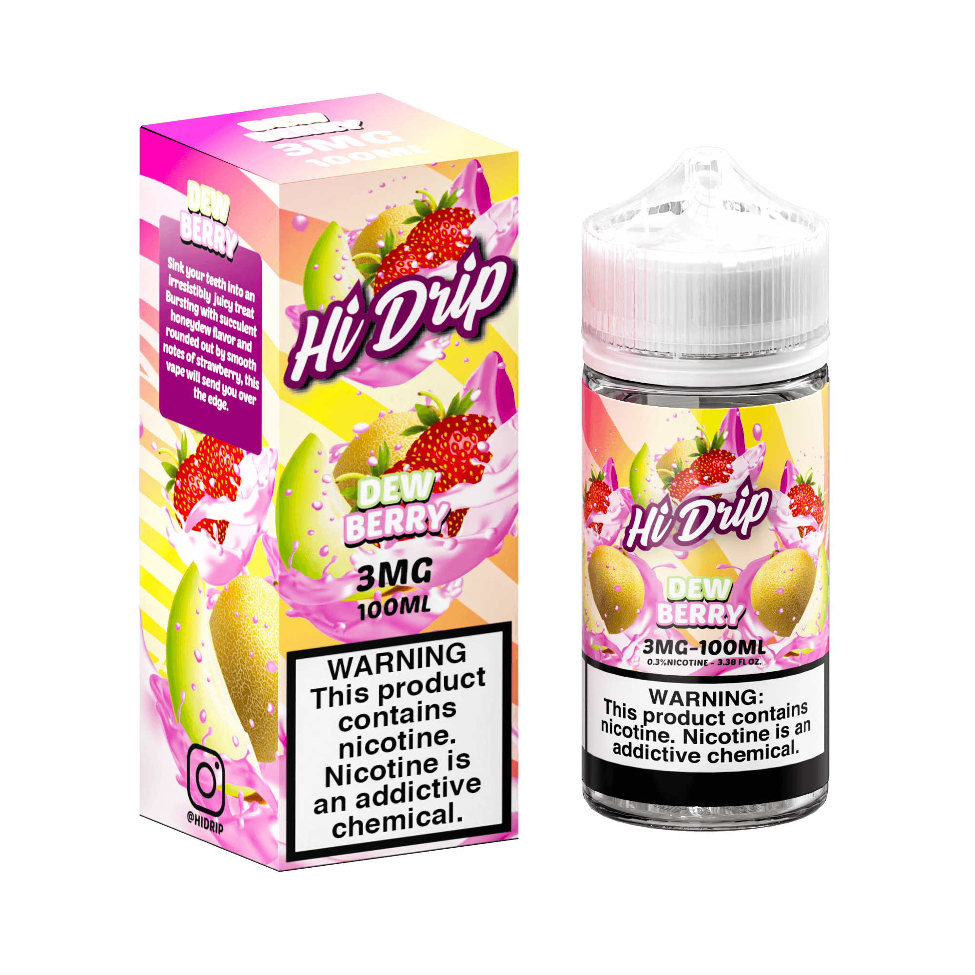Hi-Drip Series E-Liquid 100mL - Freebase - Image 27
