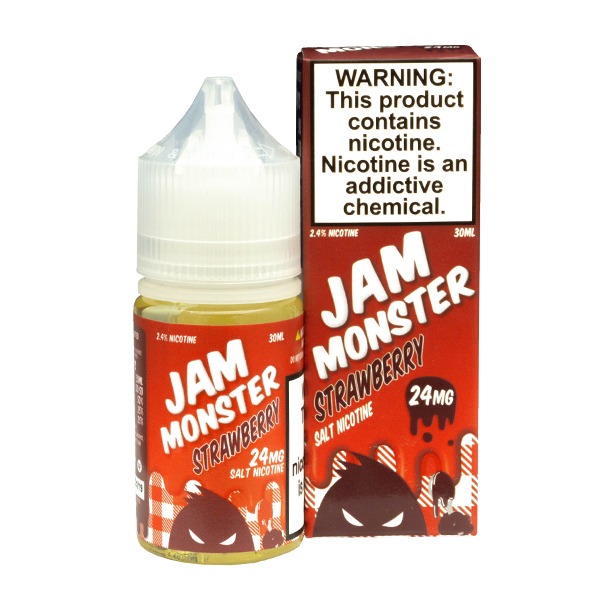 Jam Monster Salt Series E-Liquid 30mL - Salt Nic - Original, Ice, Custard, Etc. - Image 93