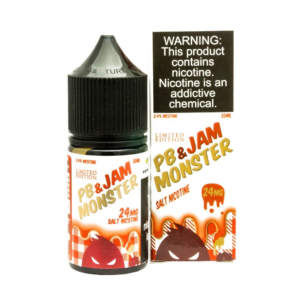 Jam Monster Salt Series E-Liquid 30mL - Salt Nic - Original, Ice, Custard, Etc. - Image 98