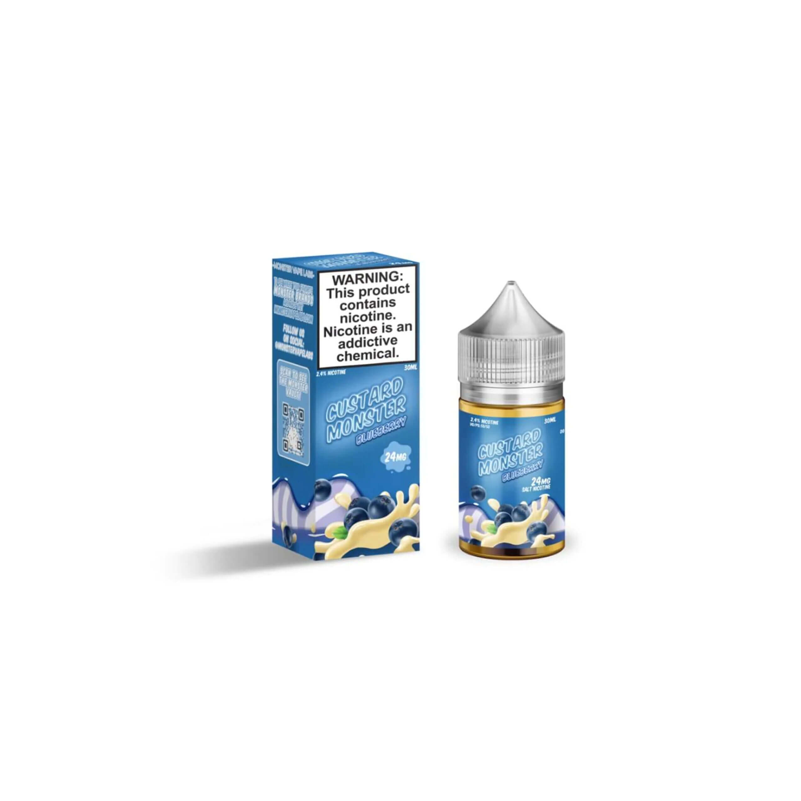 Jam Monster Salt Series E-Liquid 30mL - Salt Nic - Original, Ice, Custard, Etc. - Image 44