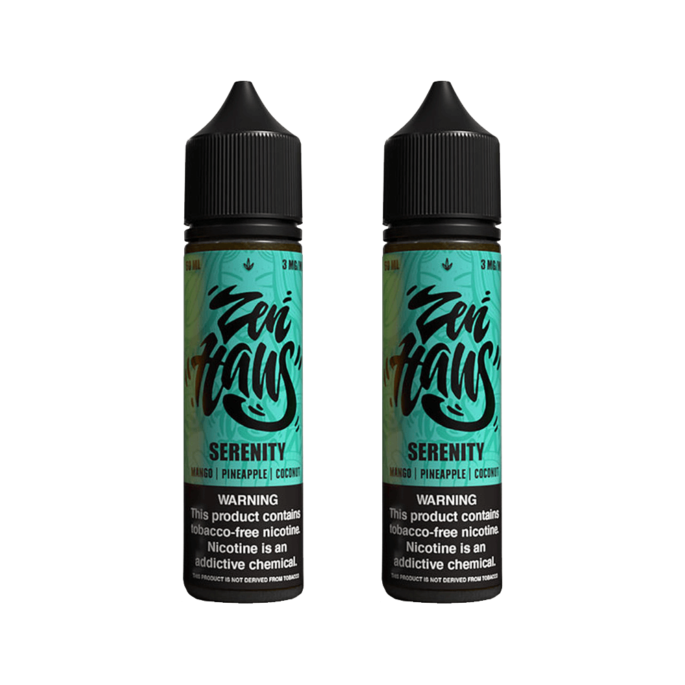 Zen Haus Series E-Liquid 120mL - Freebase - 60mL 2-Pack - Image 27