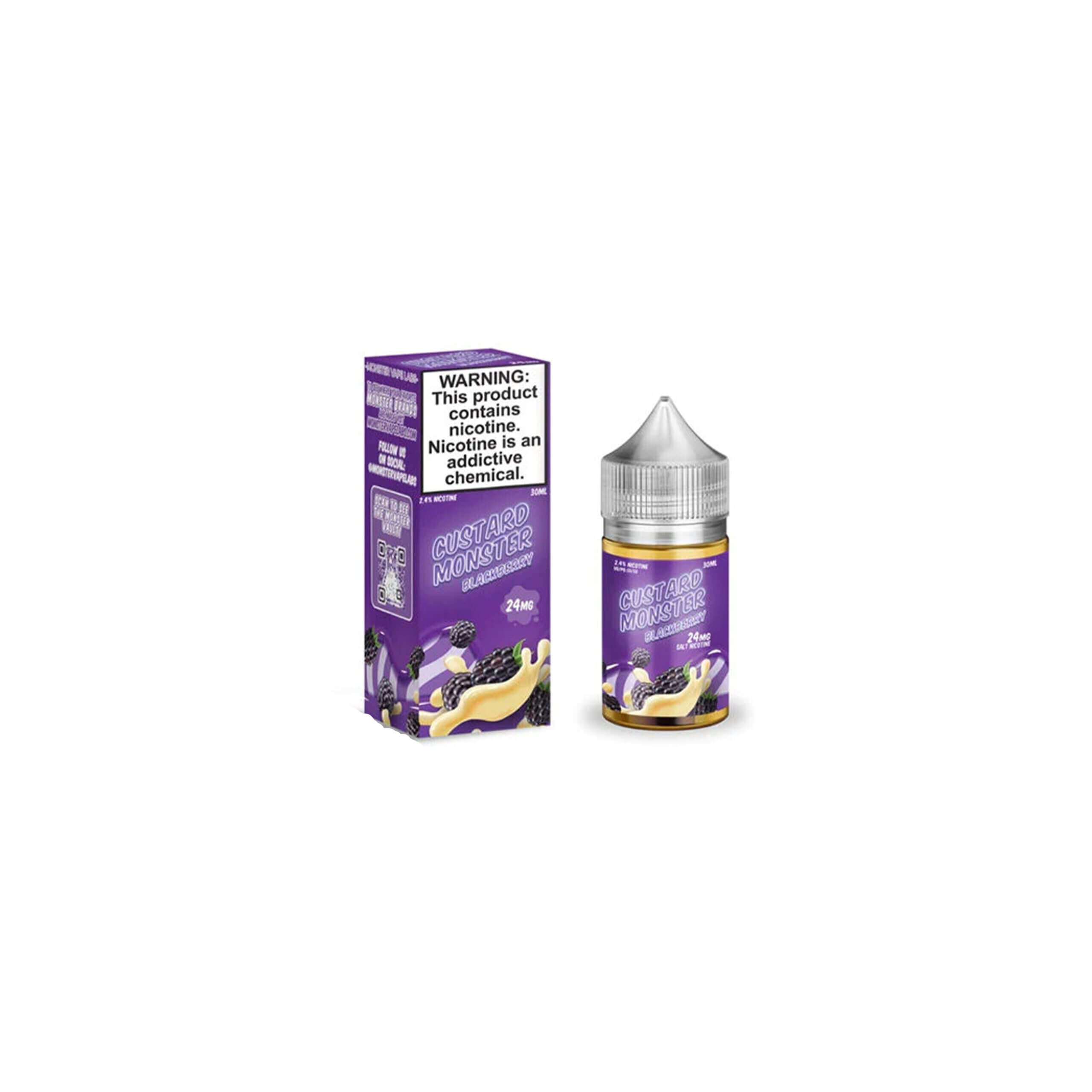 Jam Monster Salt Series E-Liquid 30mL - Salt Nic - Original, Ice, Custard, Etc. - Image 42