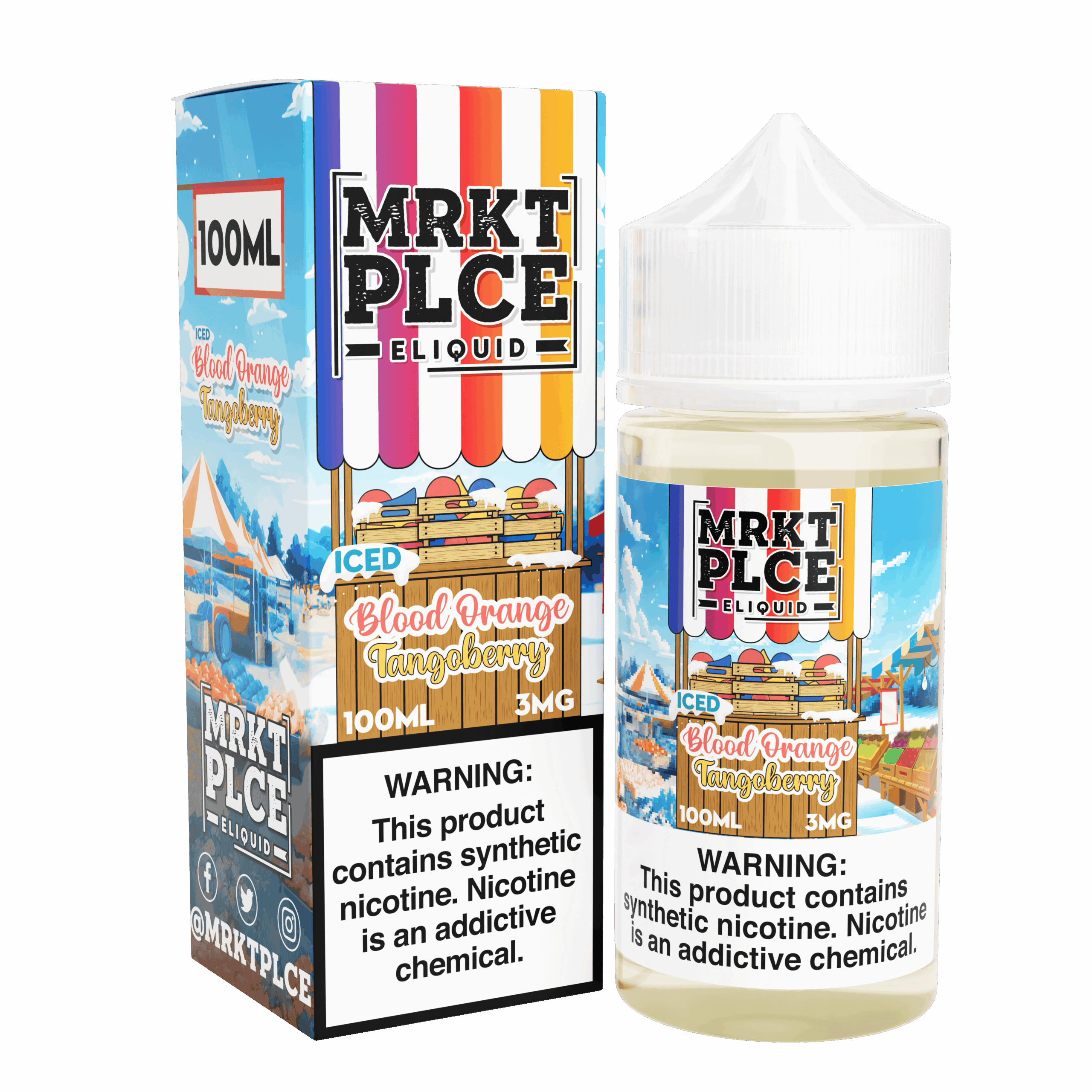 MRKT PLCE Series E-Liquid 100mL - Freebase - Image 20