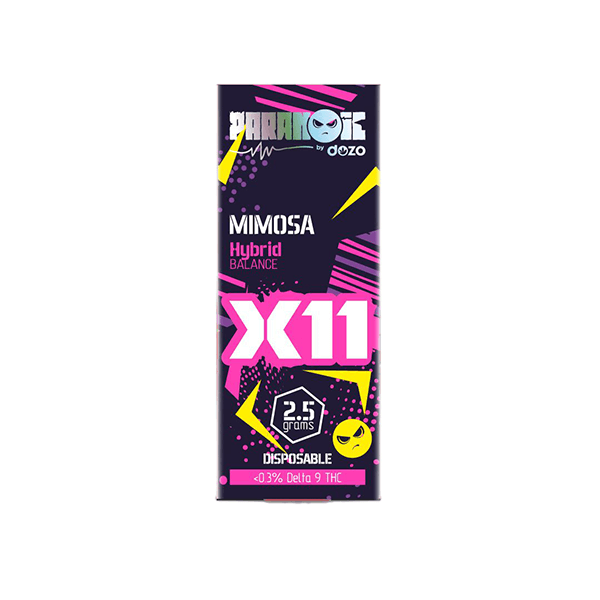 Dozo Paranoic X11 Disposable - 2.5g - Image 6