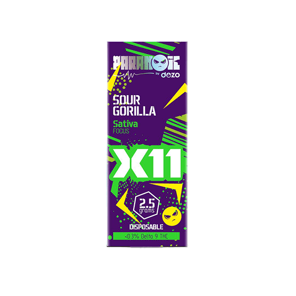 Dozo Paranoic X11 Disposable - 2.5g - Image 9