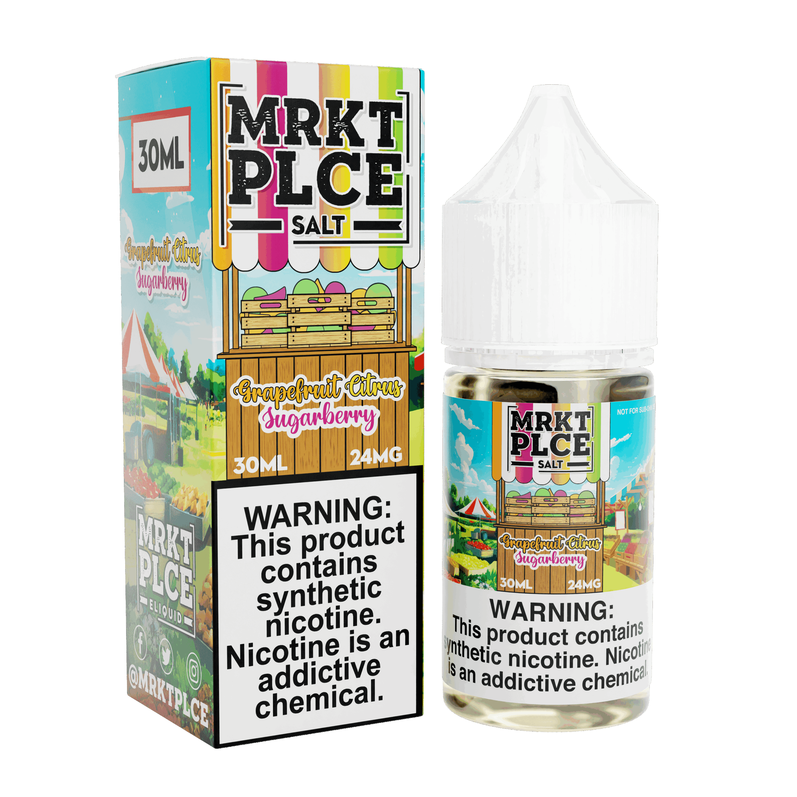 MRKT PLCE Salt Series E-Liquid 30mL - Salt Nic - Image 6