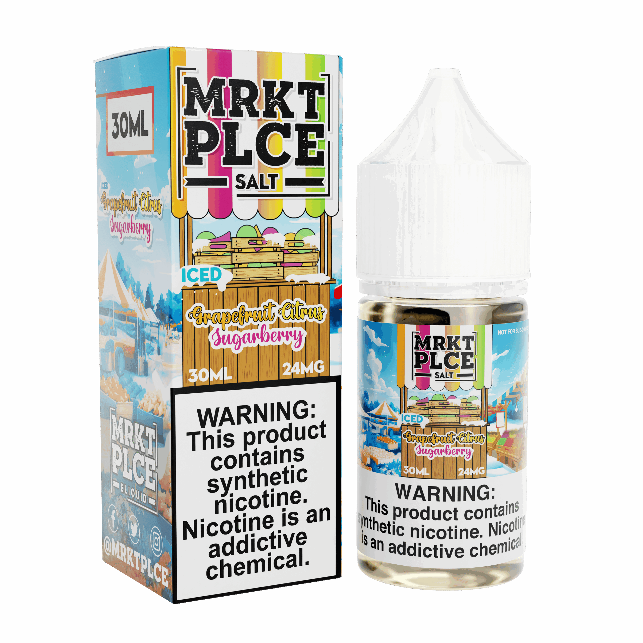 MRKT PLCE Salt Series E-Liquid 30mL - Salt Nic - Image 9