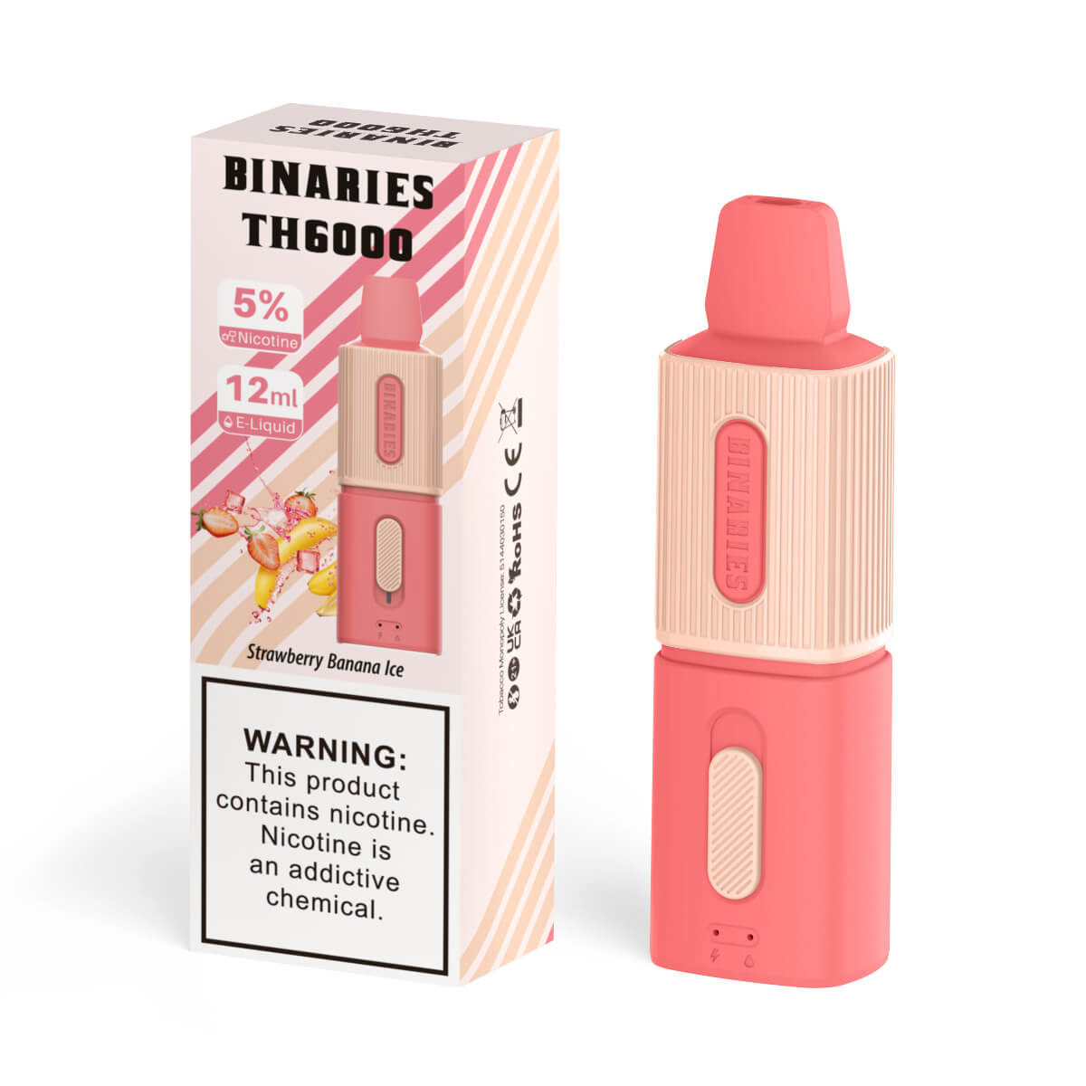 HorizonTech Binaries Cabin Disposable 6000 Puffs 12mL 50mg - MOQ 10 - Image 9