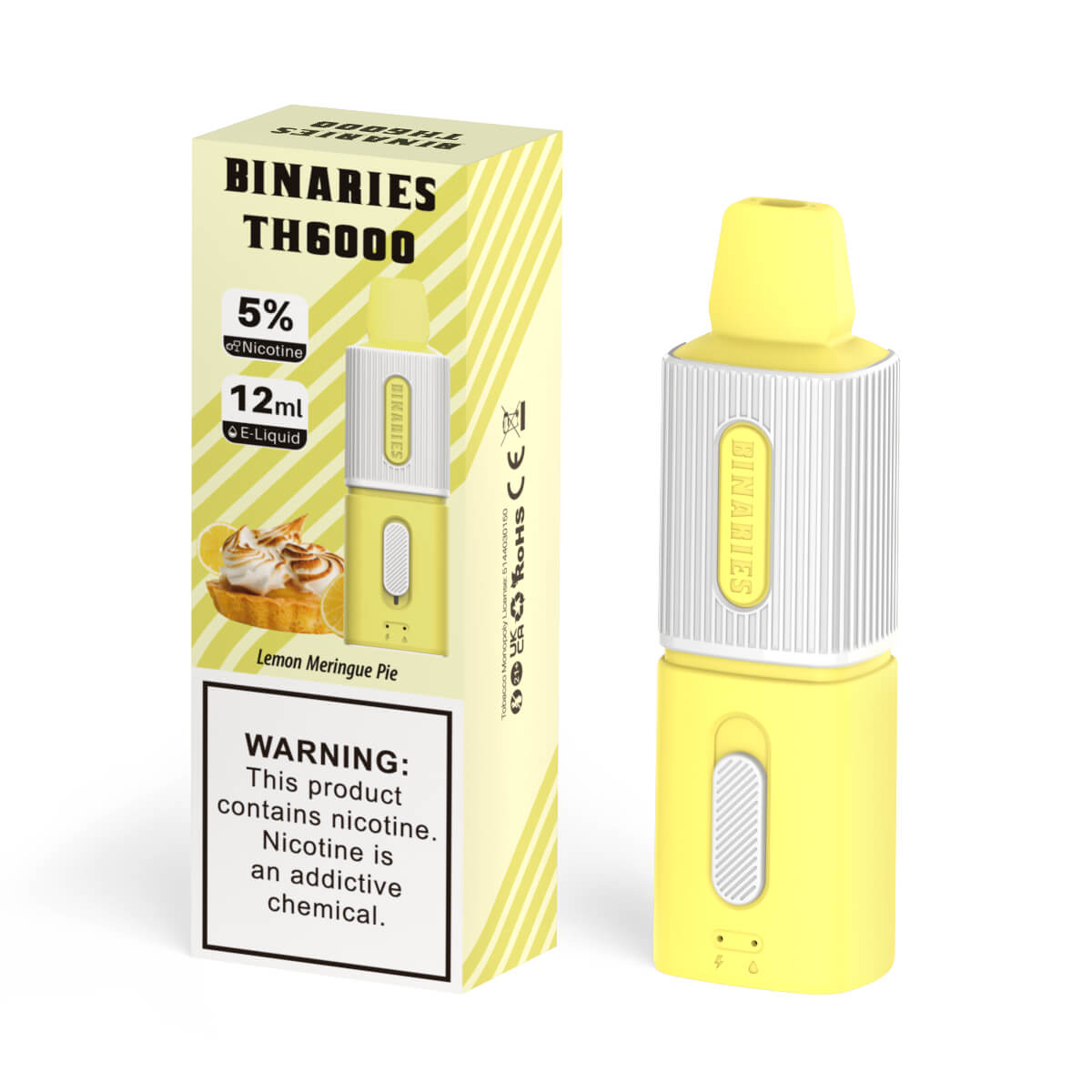 HorizonTech Binaries Cabin Disposable 6000 Puffs 12mL 50mg - MOQ 10 - Image 7