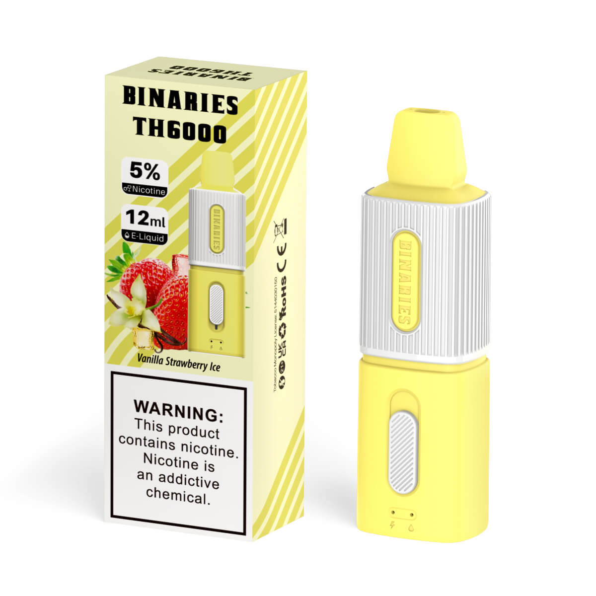 HorizonTech Binaries Cabin Disposable 6000 Puffs 12mL 50mg - MOQ 10 - Image 31