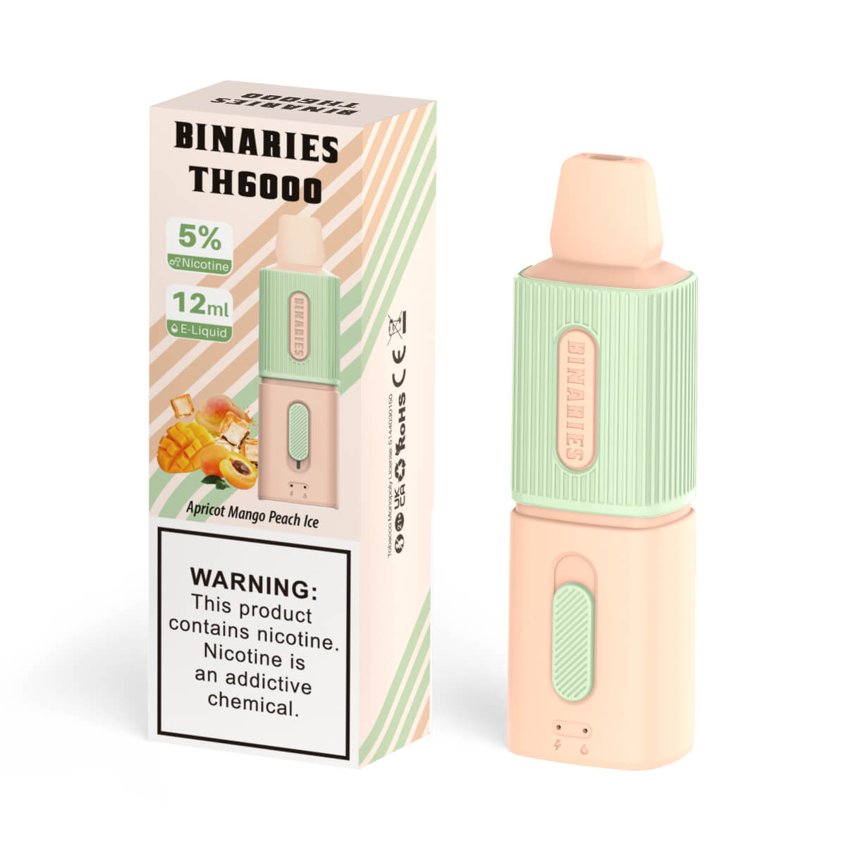HorizonTech Binaries Cabin Disposable 6000 Puffs 12mL 50mg - MOQ 10 - Image 13
