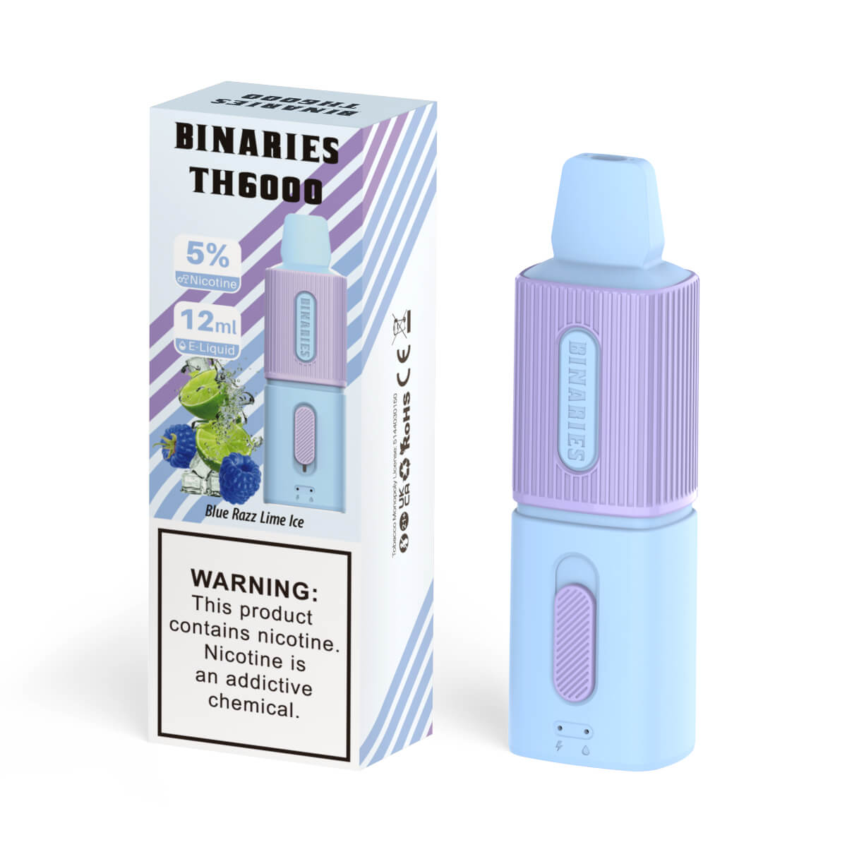 HorizonTech Binaries Cabin Disposable 6000 Puffs 12mL 50mg - MOQ 10 - Image 15