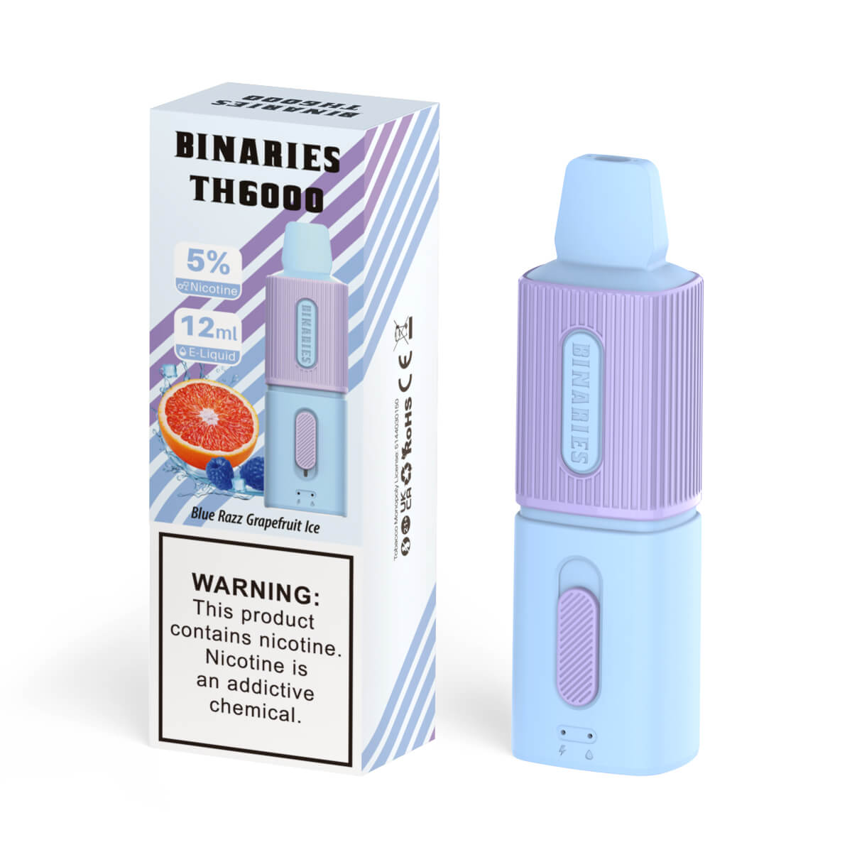 HorizonTech Binaries Cabin Disposable 6000 Puffs 12mL 50mg - MOQ 10 - Image 14