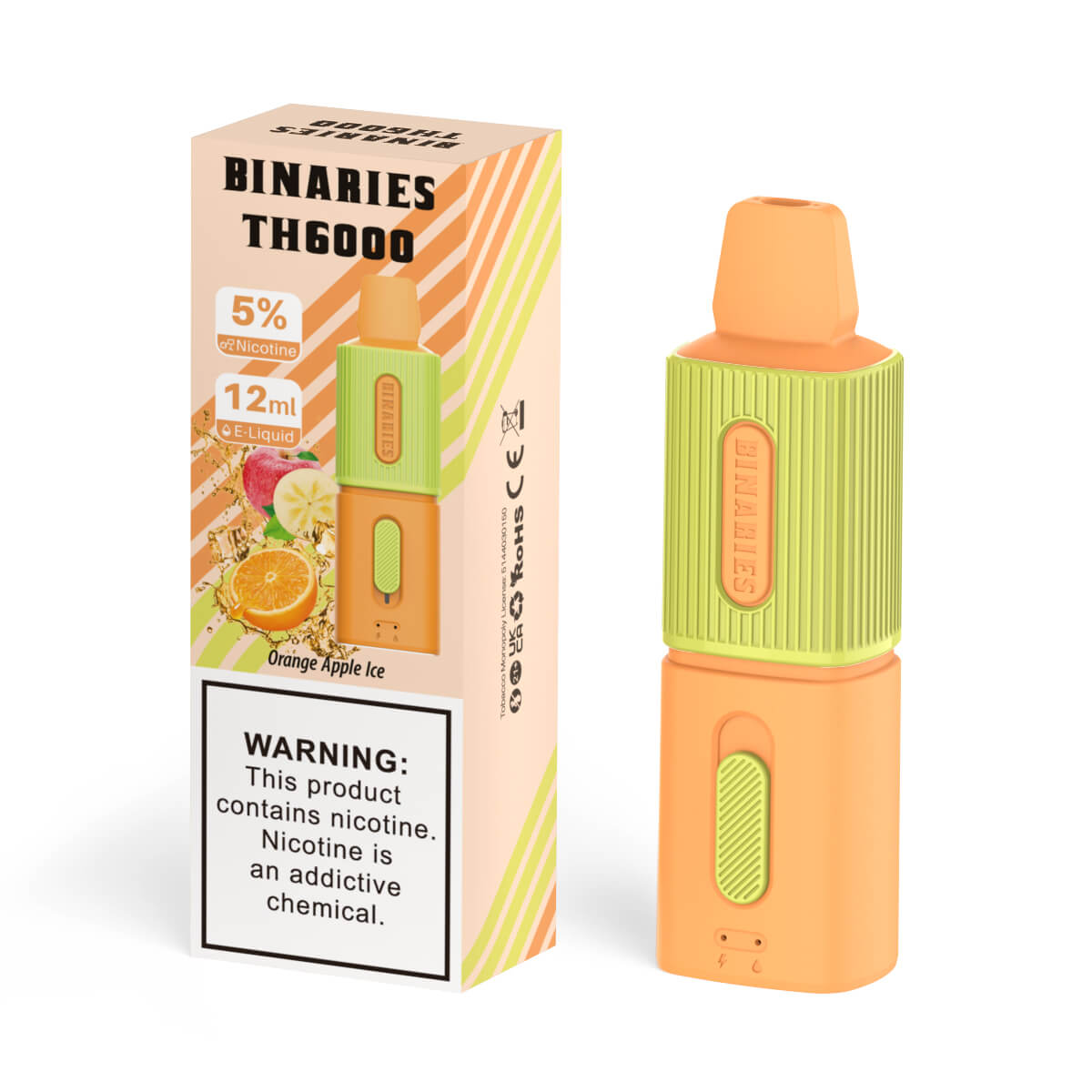 HorizonTech Binaries Cabin Disposable 6000 Puffs 12mL 50mg - MOQ 10 - Image 24