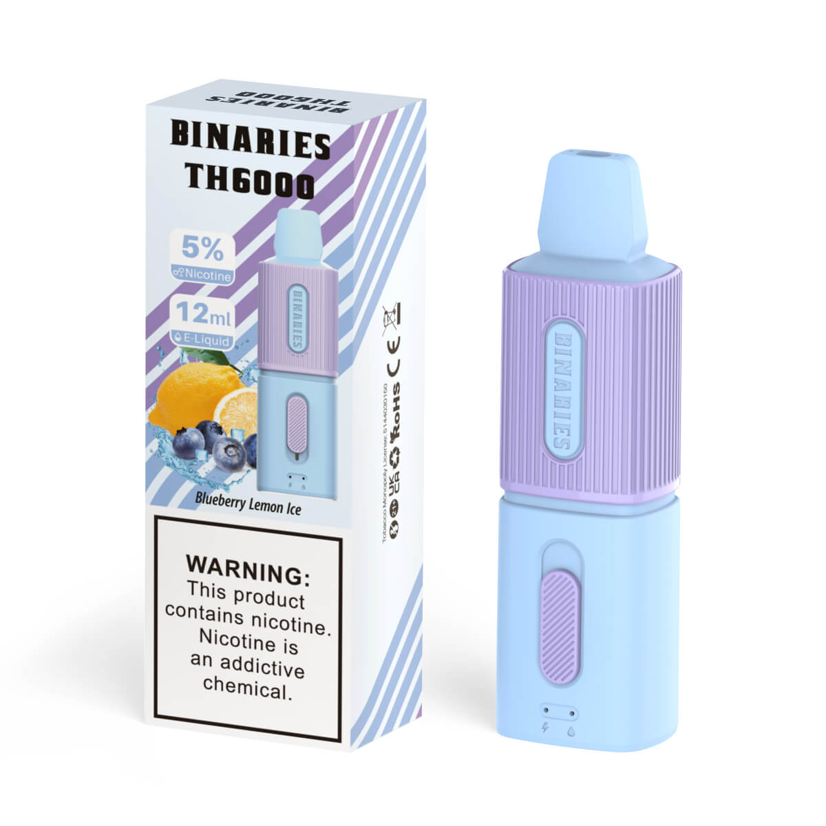 HorizonTech Binaries Cabin Disposable 6000 Puffs 12mL 50mg - MOQ 10 - Image 4