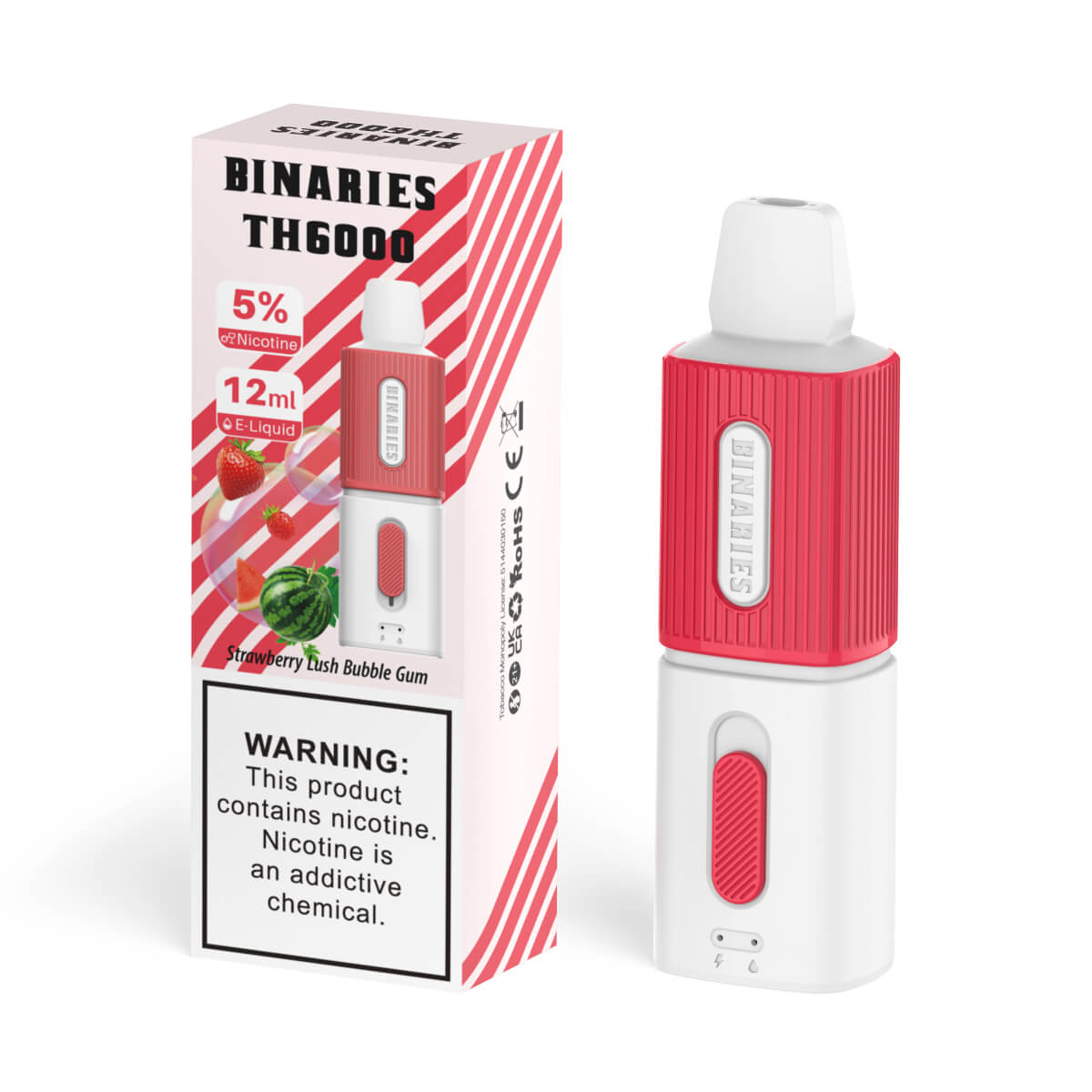 HorizonTech Binaries Cabin Disposable 6000 Puffs 12mL 50mg - MOQ 10 - Image 29