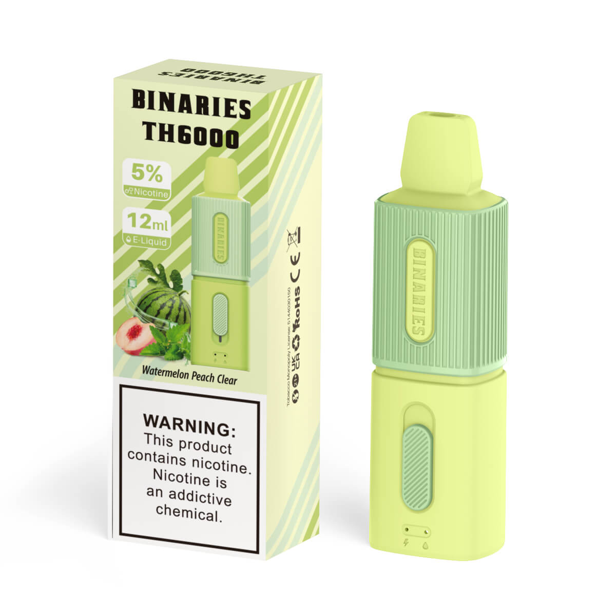 HorizonTech Binaries Cabin Disposable 6000 Puffs 12mL 50mg - MOQ 10 - Image 32