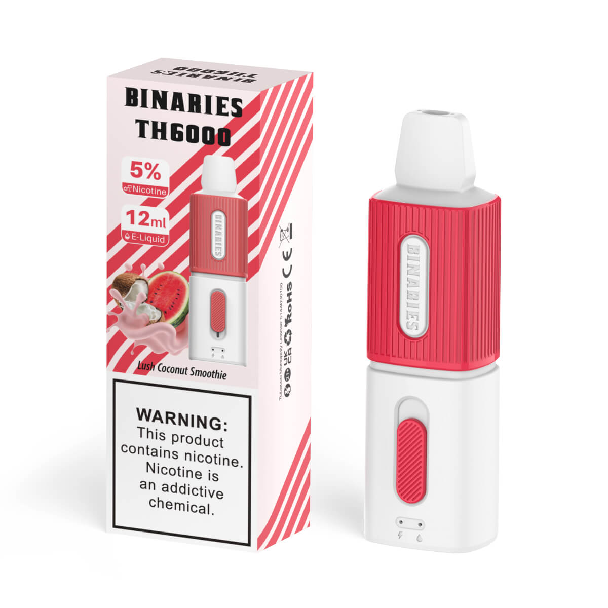 HorizonTech Binaries Cabin Disposable 6000 Puffs 12mL 50mg - MOQ 10 - Image 23