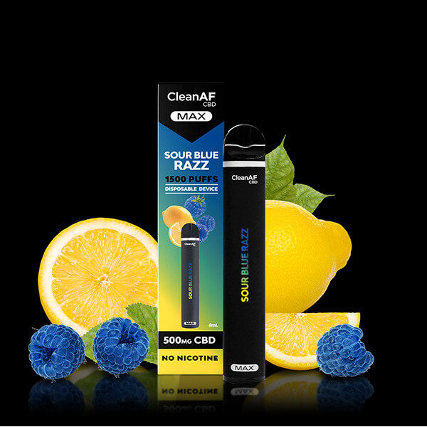 CleanAF CBD Max 6mL 1500 Puff Disposable - 500mg - Image 6