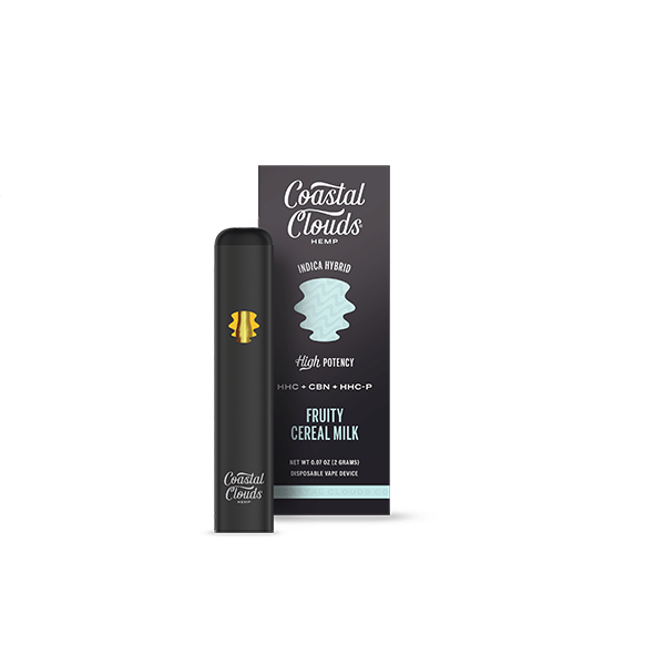 Coastal Clouds Hemp Live Resin HHC plus CBN plus HHCP Disposable - 2g - Image 3
