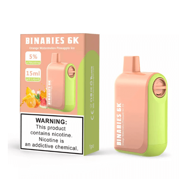 HorizonTech Binaries Cabin Disposable 6000 Puffs 15mL 50mg - MOQ 10 - Image 19