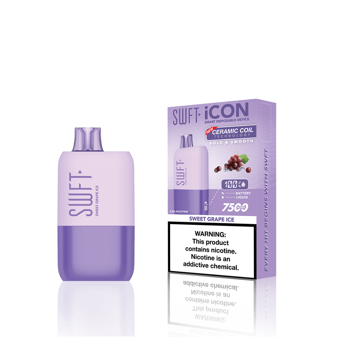 SWFT Icon Disposable 7500 Puffs 17mL 50mg - MOQ 10 - Image 19