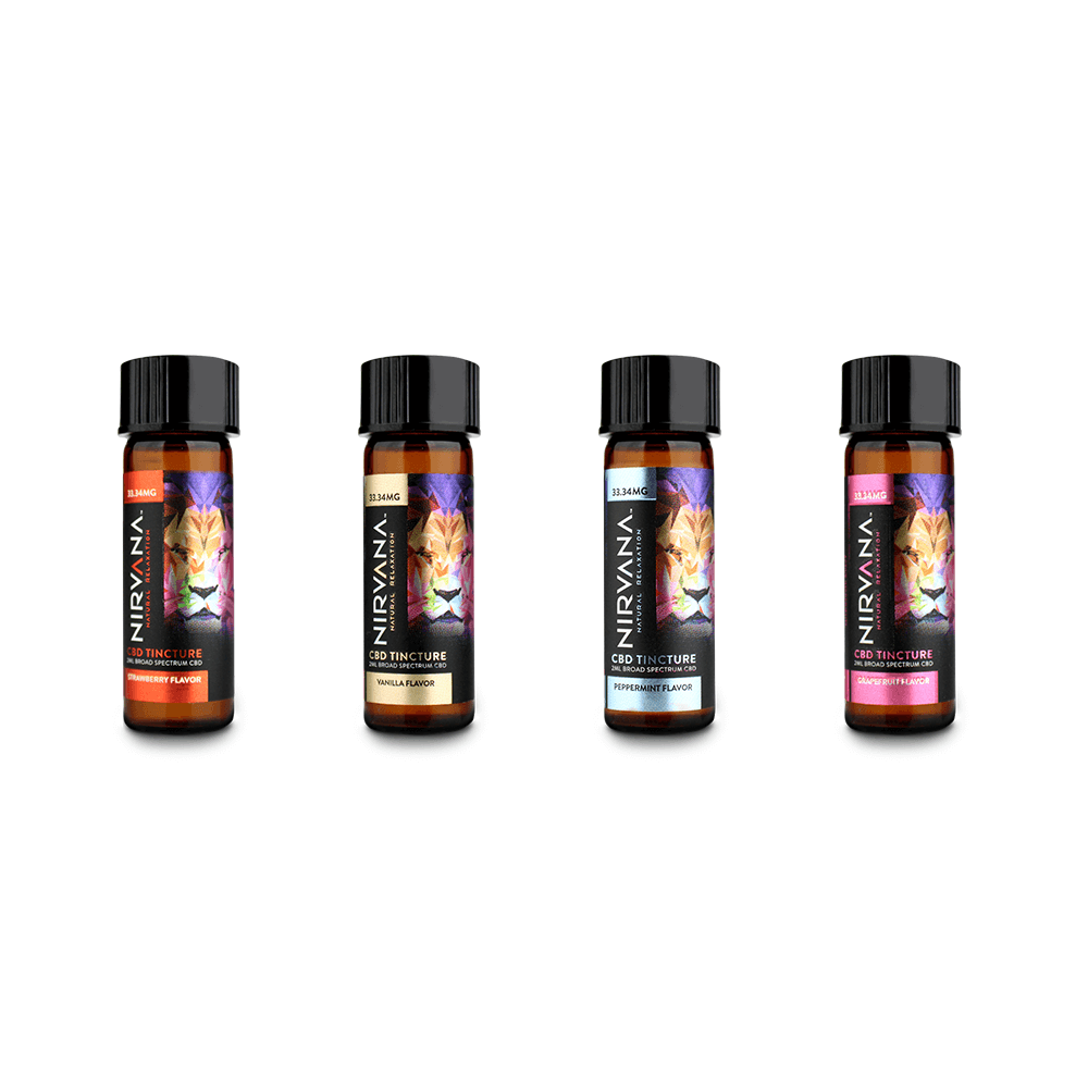 Nirvana Broad Specturm CBD Tinctures - 2500mg 30mL Tincture - Image 6