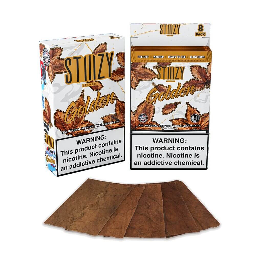 STIIIZY Premium Wraps 5-Pack - 8ct Counter Display - Image 4